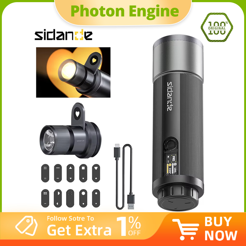 Photography Lighting Uk - SIDANDE 12W 손전등 PRO 3500-7000k RGB