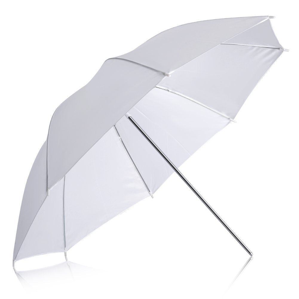 Photography Lighting With Umbrella - 휴대용 20인치 화이트 소프트 라이트 반투명