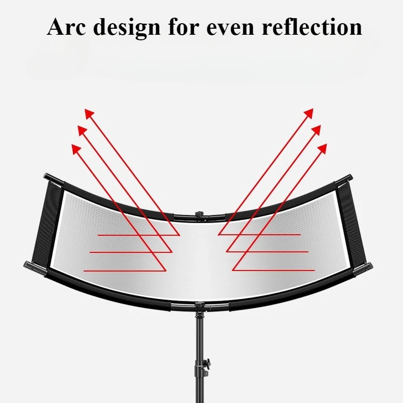 Photography Lighting Types - 4색 천 U자형 반사판 접이식 사진