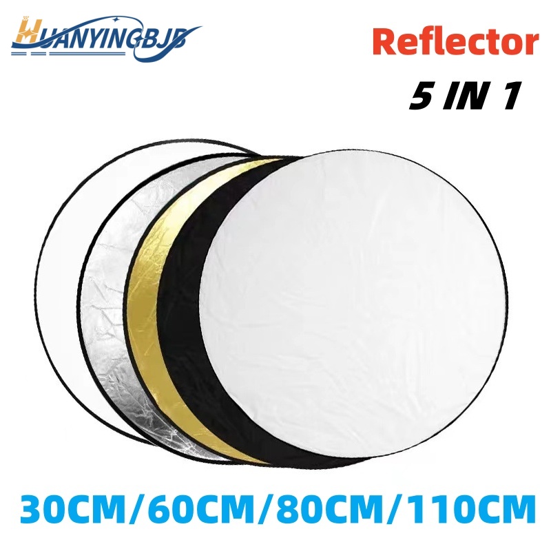 Photography Lighting Reflector - HUANYINGBJB 휴대용 5 in 1 사진