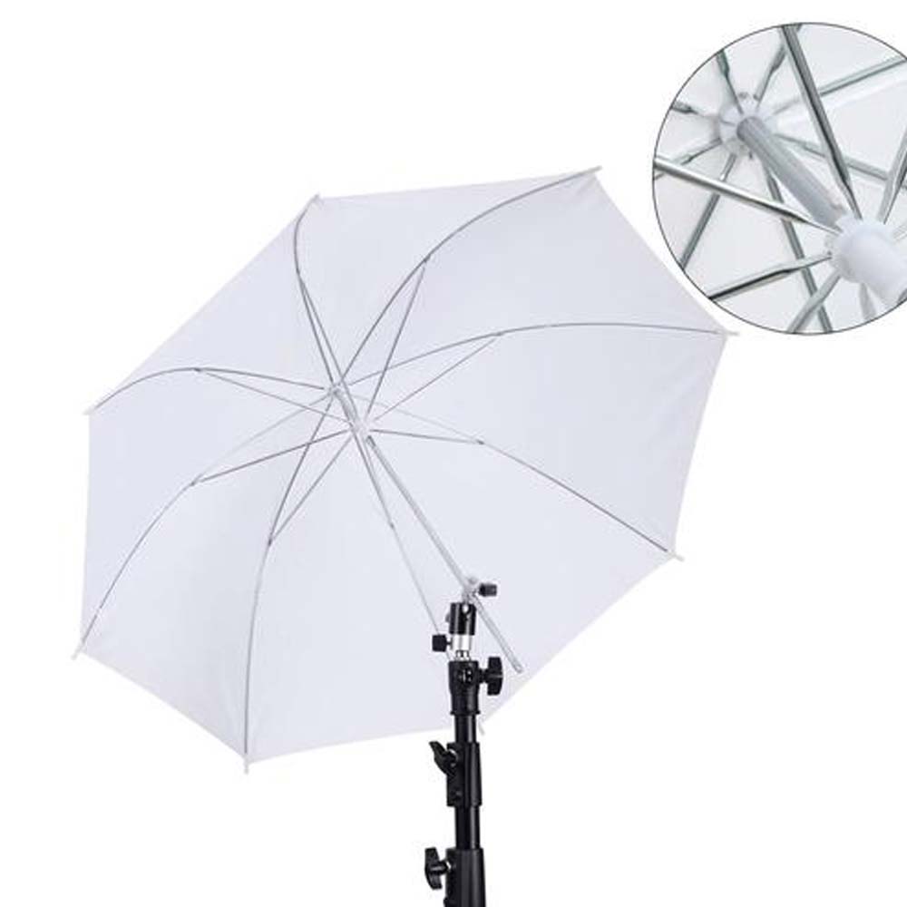 Photography Lighting With Umbrella - 50cm/20인치 사진 촬영용 우산 금속 손잡이
