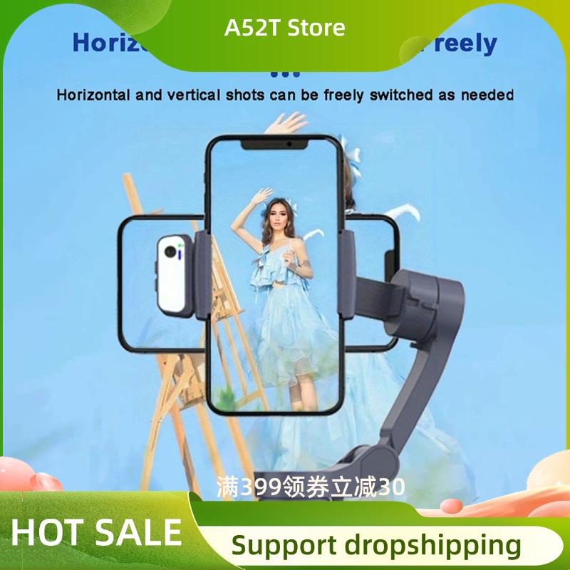 Photography Lighting Ai - A52T F12 3축 짐벌 스태빌라이저, LED