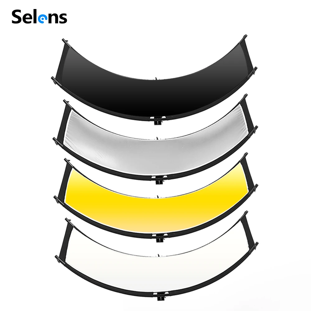 Photography Lighting Types - Selens 4-IN-1 U자형 105x260cm 라이트 리플렉터