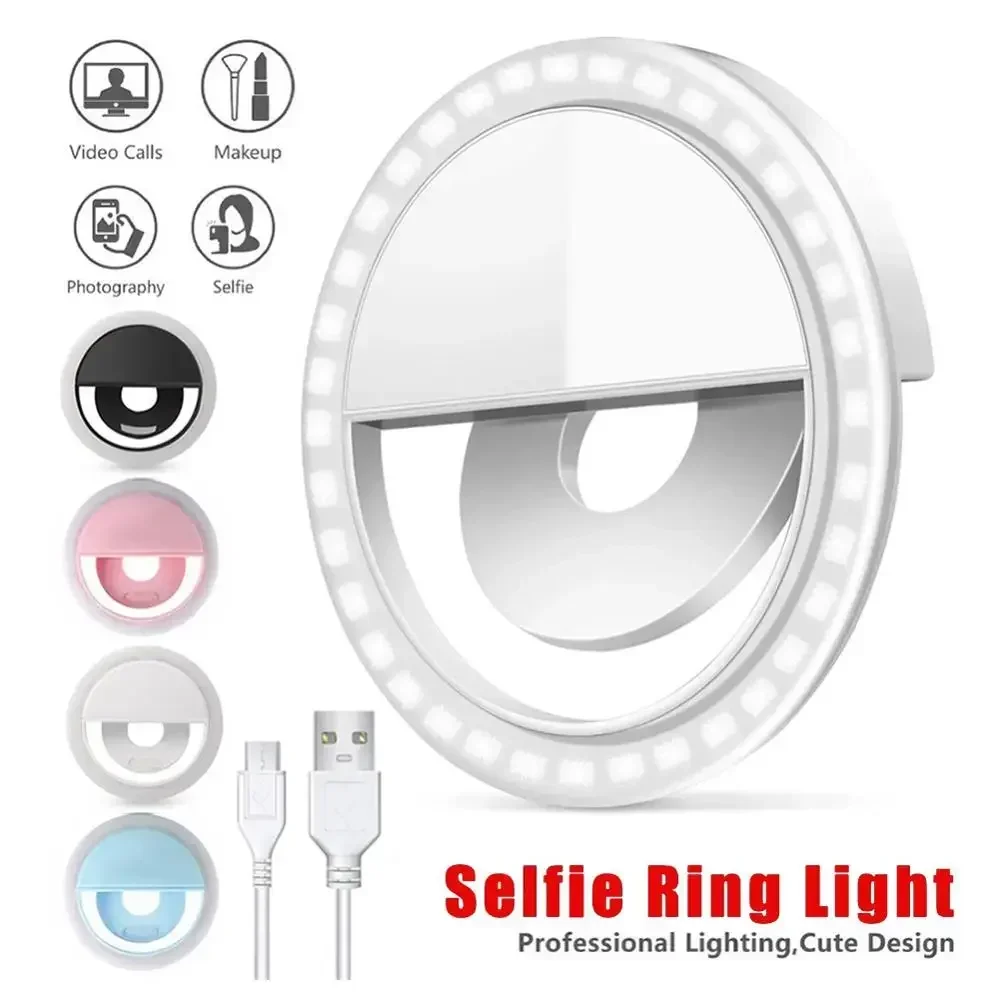 Photography Lighting Studio - LED Selfie 링 라이트 휴대 전화