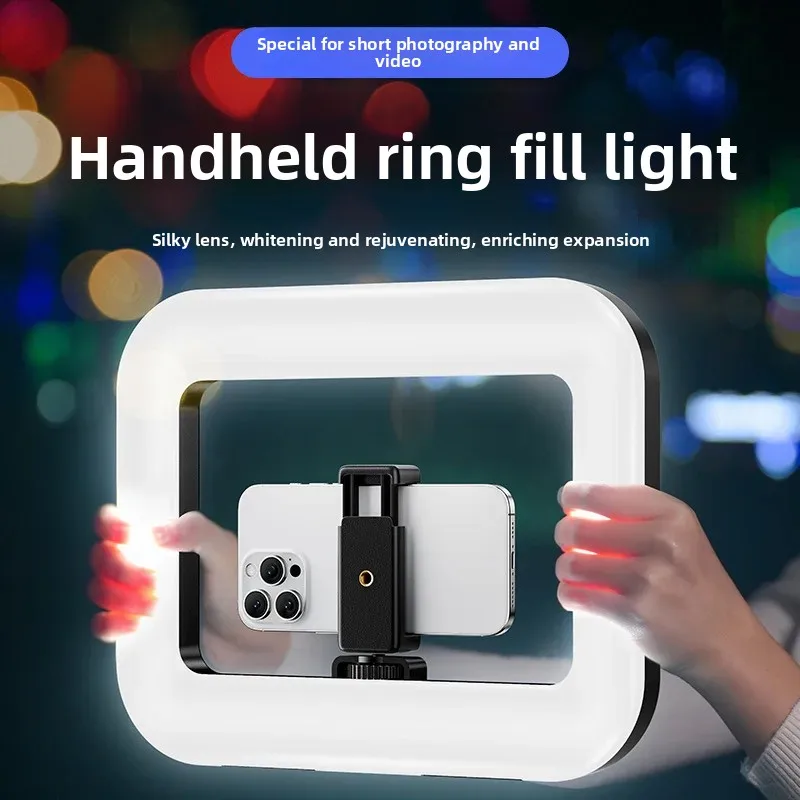 Photography Lighting Ring - 휴대용 핸드헬드 링 LED 라이트 새로운