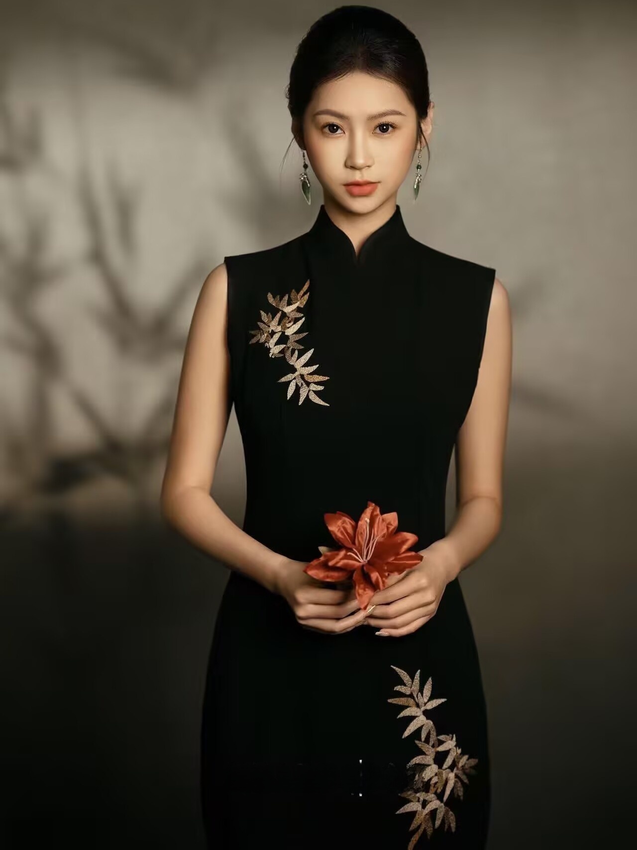 블랙 포트레이트 사진 스튜디오 중국풍 예술 사진 의상  - Portrait Photography With Lighting 리뷰 및 가격
