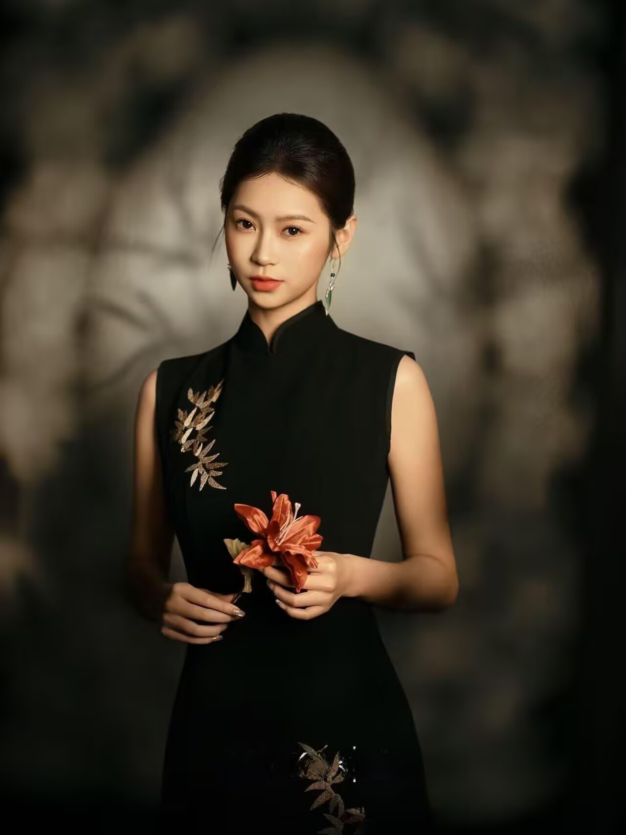 블랙 포트레이트 사진 스튜디오 중국풍 예술 사진 의상  - Portrait Photography With Lighting 리뷰 및 가격