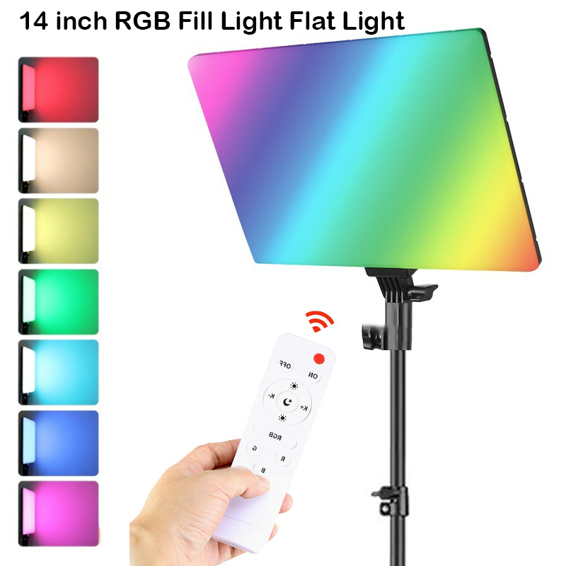 RGB 14'' LED 비디오 라이트 원격 제어 사진  - Photography Lighting Uk 리뷰 및 가격