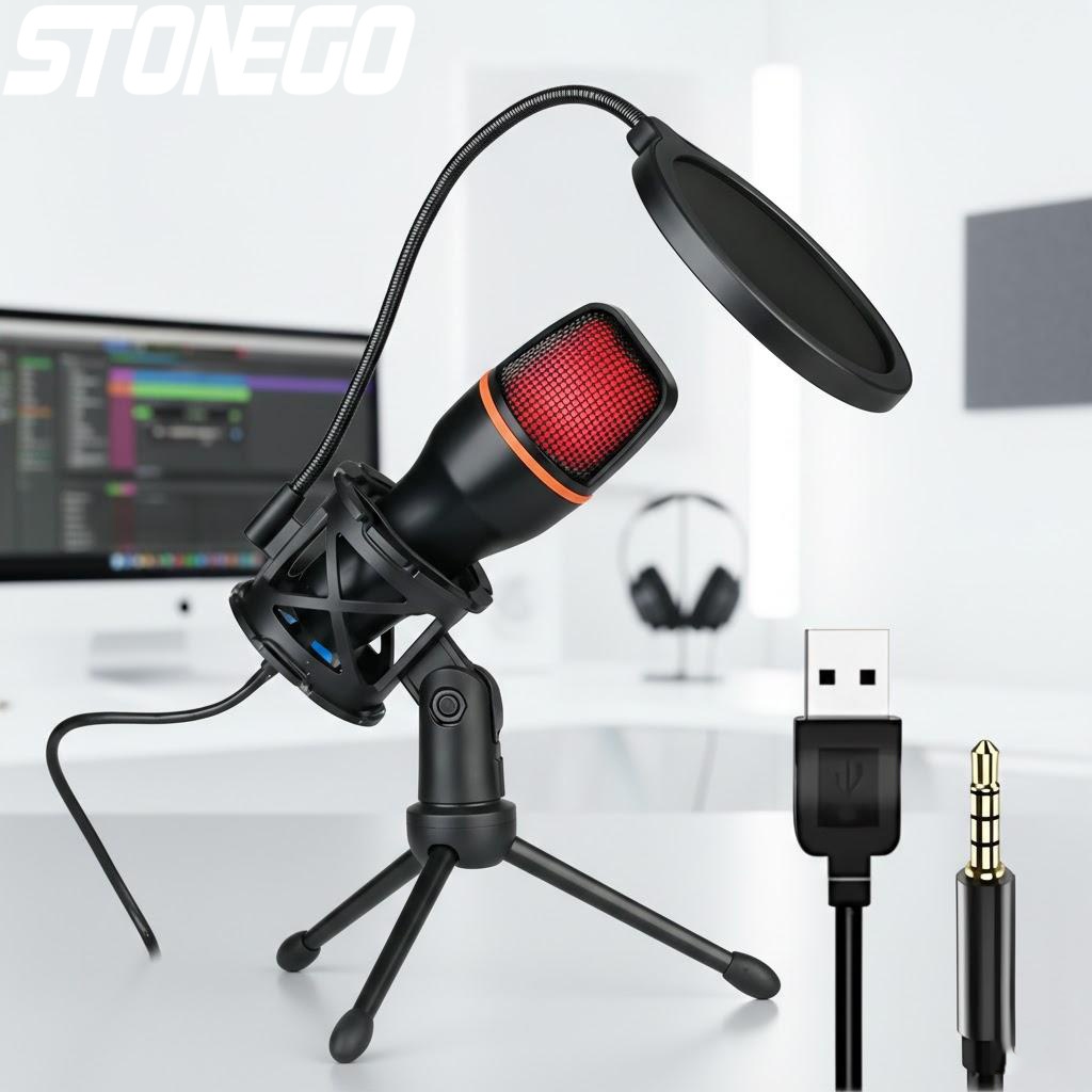 전문가용 USB 콘덴서 마이크 키트, RGB 조명 삼각 - Photography Lighting Uk 리뷰 및 가격