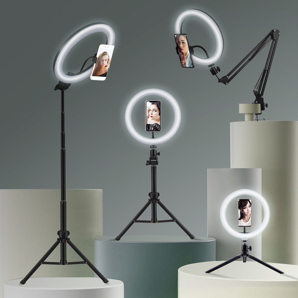 유튜브 촬영 브이로그 셀카 원형 포토 링 라이트, LE - Photography Lighting Description 리뷰 및 가격