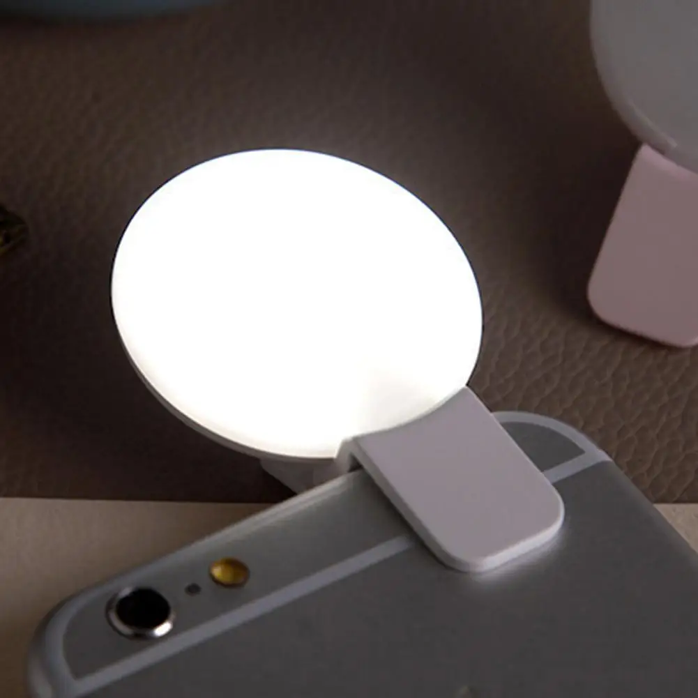 휴대 전화 LED Selfie 링 라이트 휴대용 미니  - Photography Lighting Ring 리뷰 및 가격