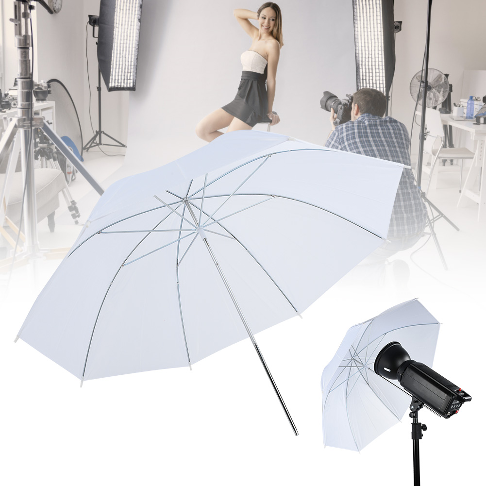 33인치 반투명 흰색 소프트 엄브렐라, 사진 스튜디오  - Photography Lighting With Umbrella 리뷰 및 가격