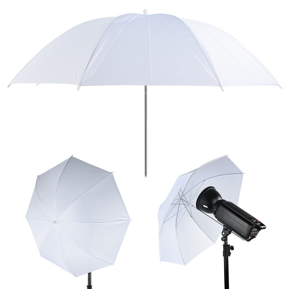33인치 반투명 흰색 소프트 엄브렐라, 사진 스튜디오  - Photography Lighting With Umbrella 리뷰 및 가격