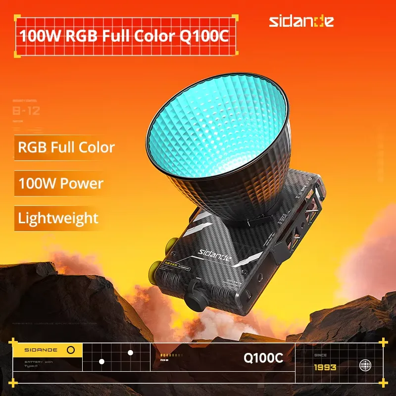 시단데 Q100C Q100Lite 광학 100W 고출력 - Photography And Lighting 리뷰 및 가격
