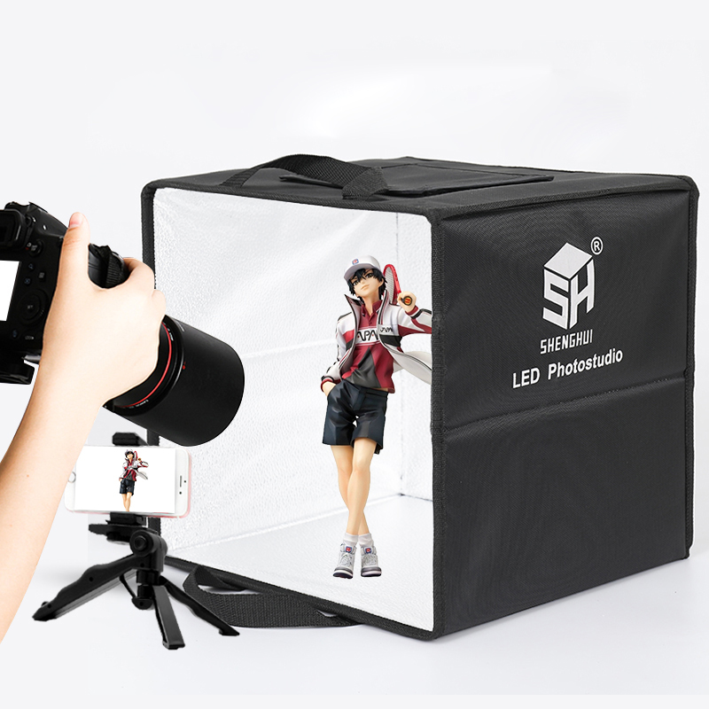 30cm 사진 촬영 테이블탑 라이트박스 데스크탑 휴대용 - Photography Lighting Kit Portable 리뷰 및 가격