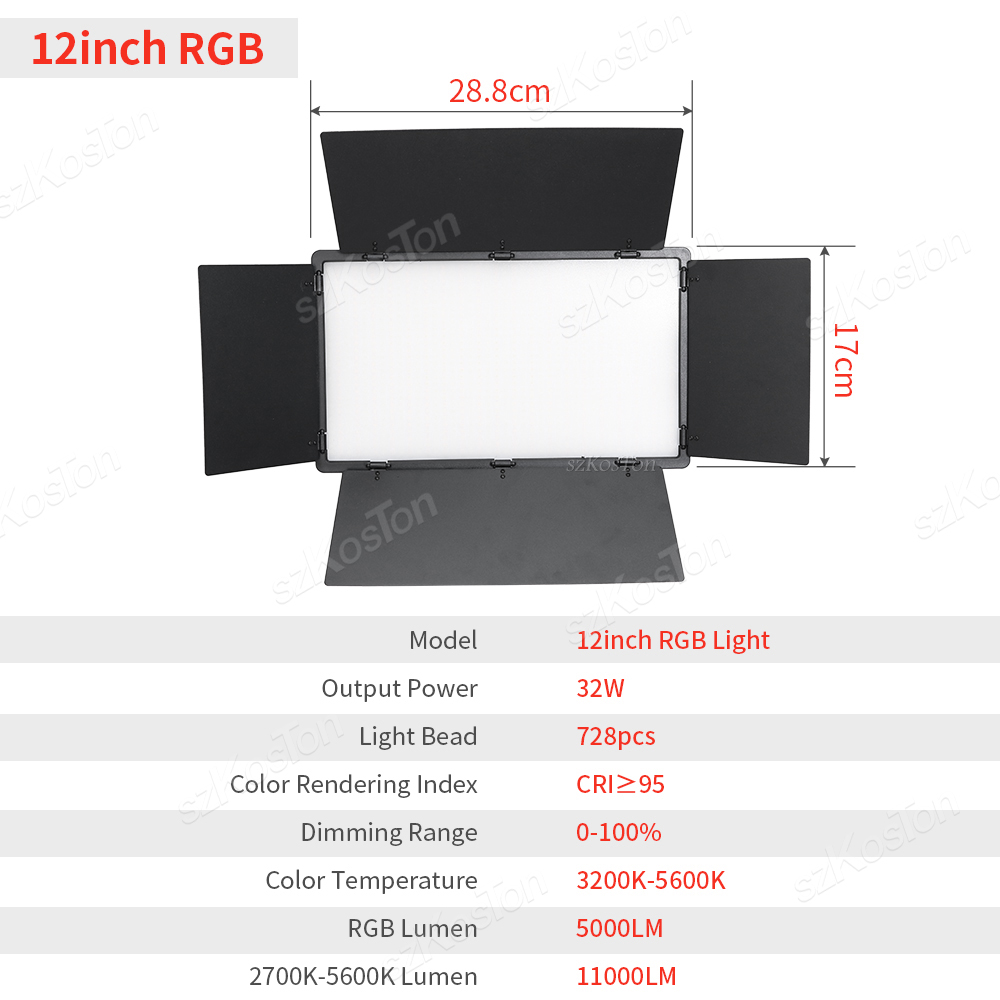 RGB LED 비디오 조명 키트, 유튜브 사진 촬영용, - Photography Lighting Uk 리뷰 및 가격