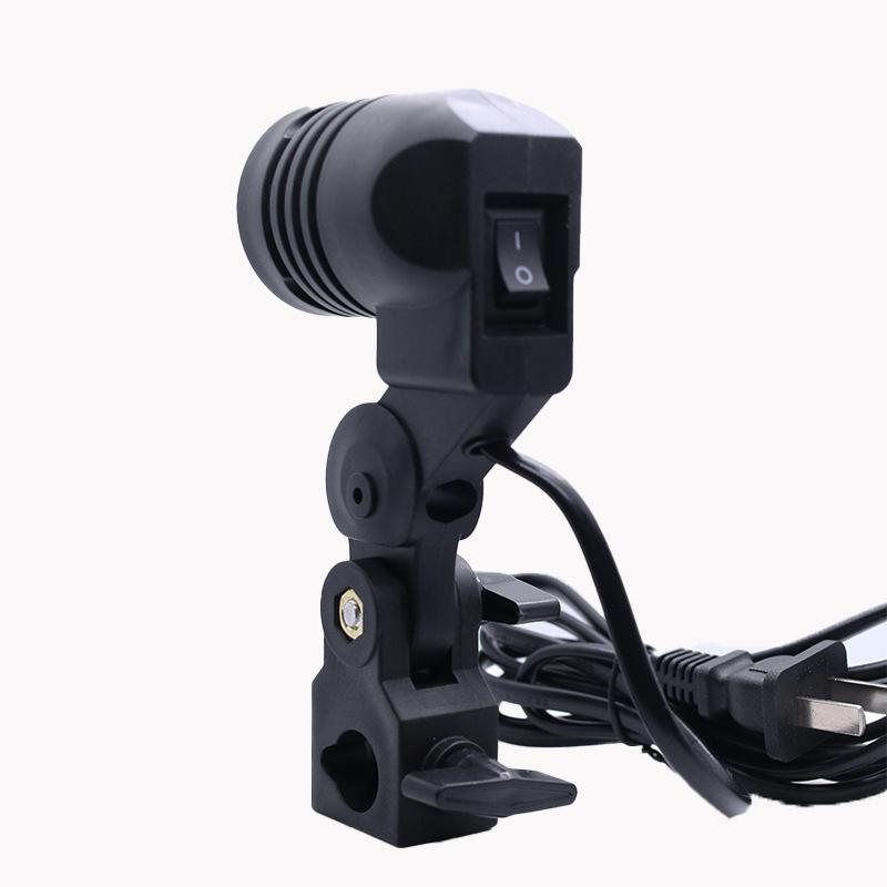 블랙 1.8M 케이블 코드 E27 소켓 소프트박스 사진 - Photography Lighting With Umbrella 리뷰 및 가격