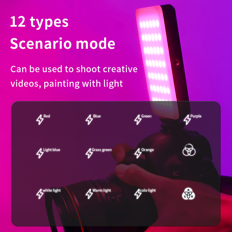 RGB 비디오 라이트 휴대용 LED 카메라 라이트 패널 - Photography Lighting With Umbrella 리뷰 및 가격