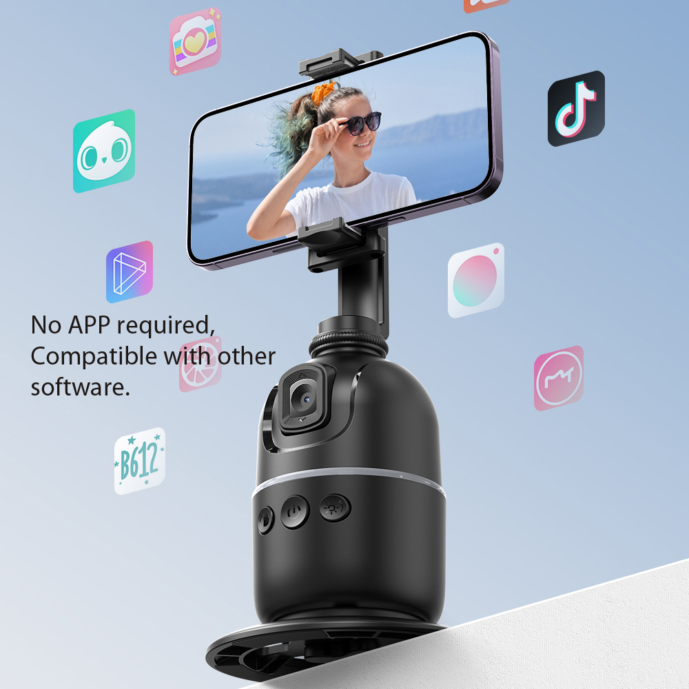 AI 추적 짐벌 스태빌라이저, 컬러풀 라이트, 360  - Photography Lighting Ai 리뷰 및 가격