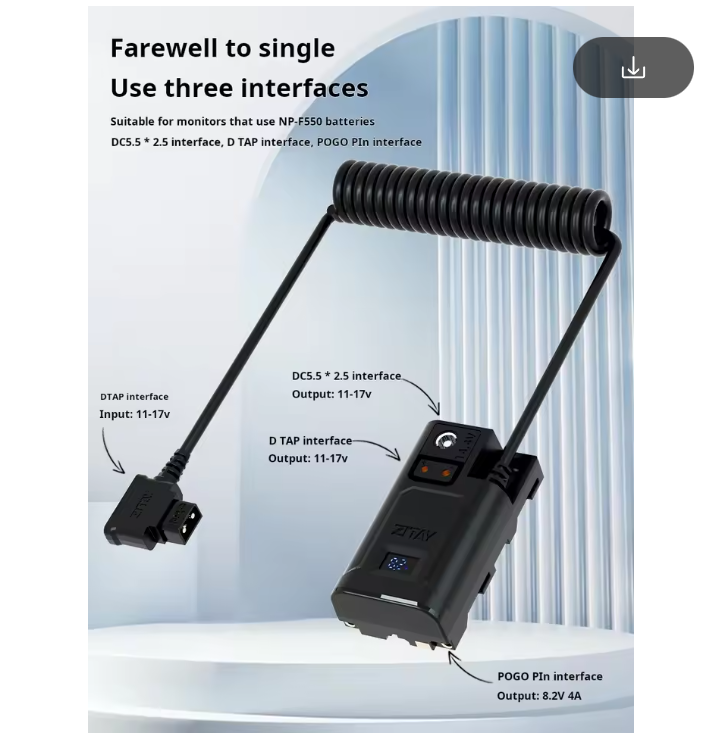 ZITAY D-TAP NP-F550 카메라 더미 배터리 - Photography Lighting For Dummies 리뷰 및 가격