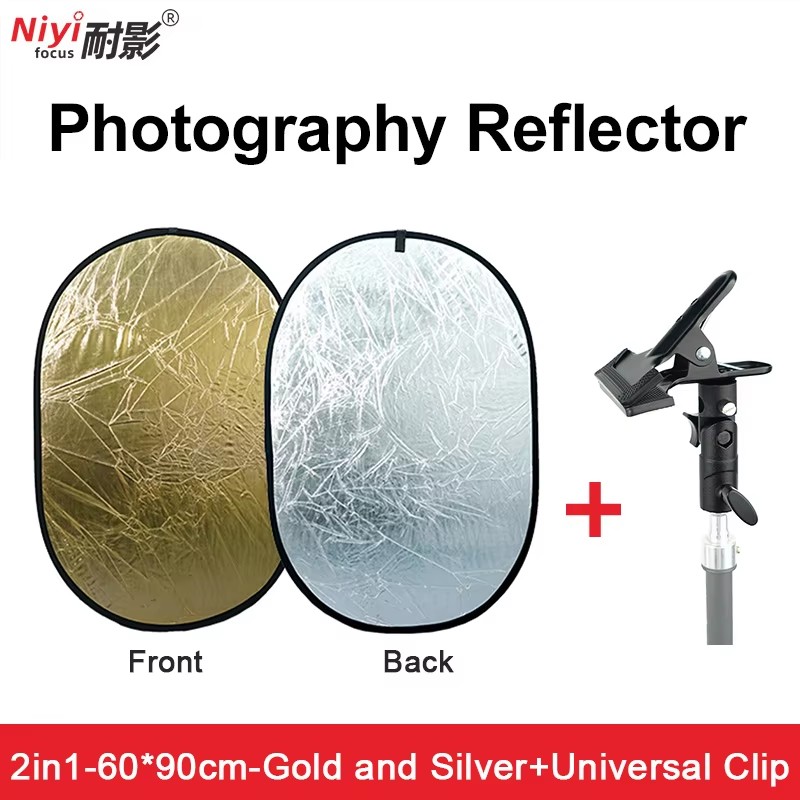 2in1 원형 휴대용 반사판 30cm 60cm 80cm - Photography Lighting Reflector 리뷰 및 가격