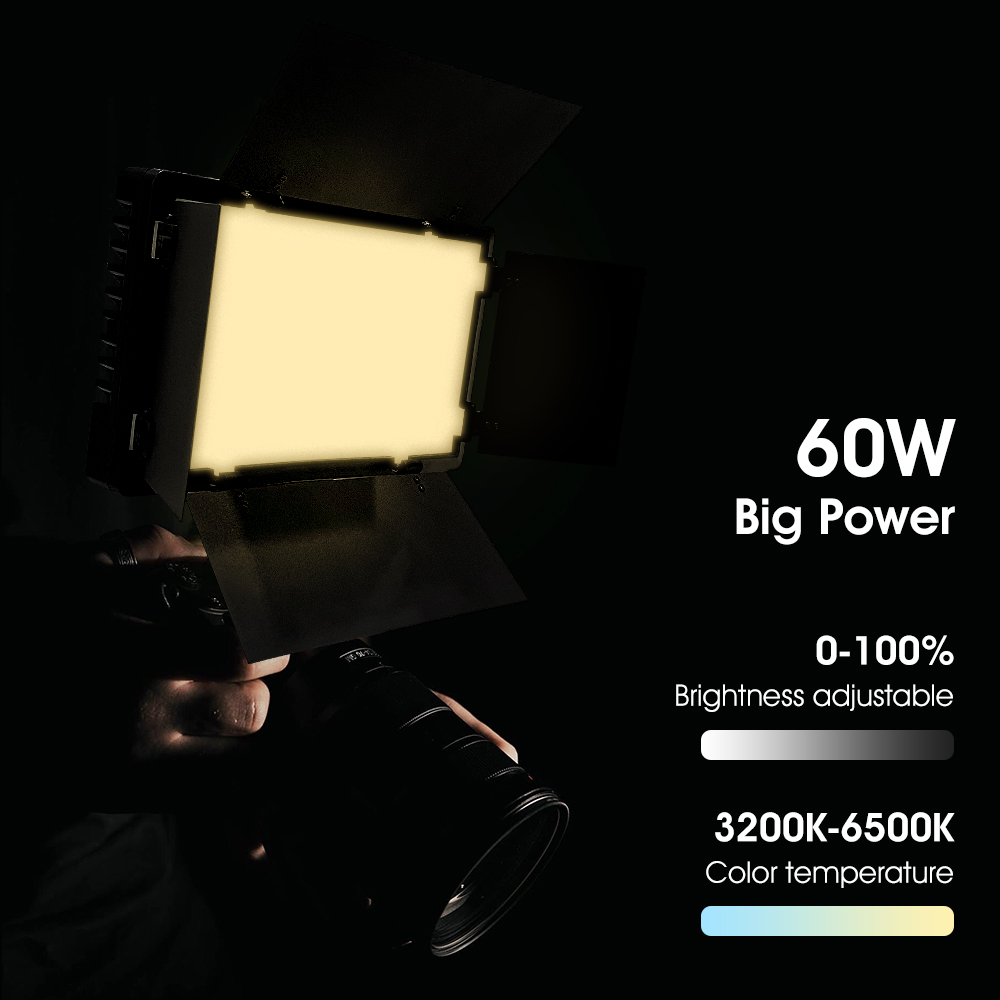 휴대용 비디오 조명 DS60BI 사진 촬영 셀카 조명  - Photography Lighting Uk 리뷰 및 가격
