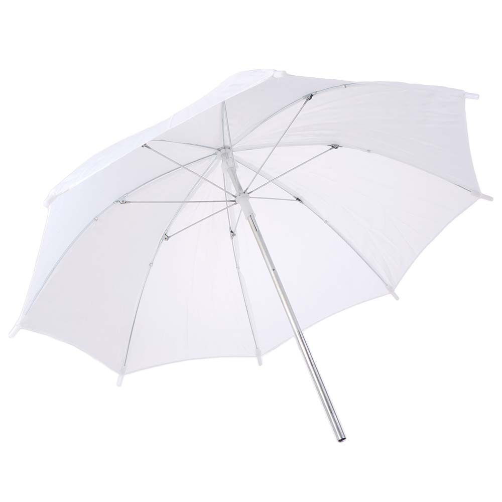 50cm/20인치 사진 촬영용 우산 금속 손잡이 화이트 - Photography Lighting With Umbrella 리뷰 및 가격
