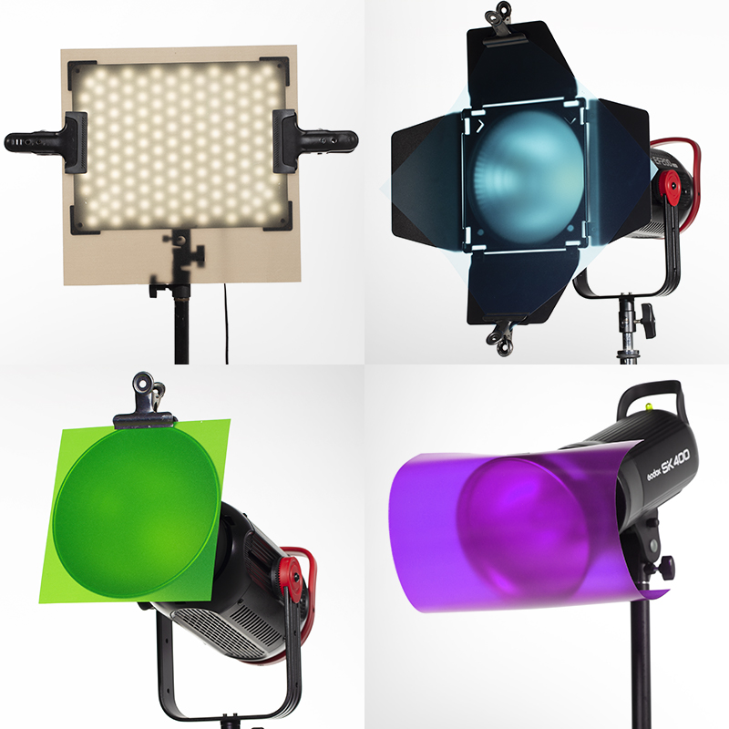 컬러 젤 필터 필름 + 비디오 LED 조명 스튜디오 플 - Photography Led Lighting Kit 리뷰 및 가격