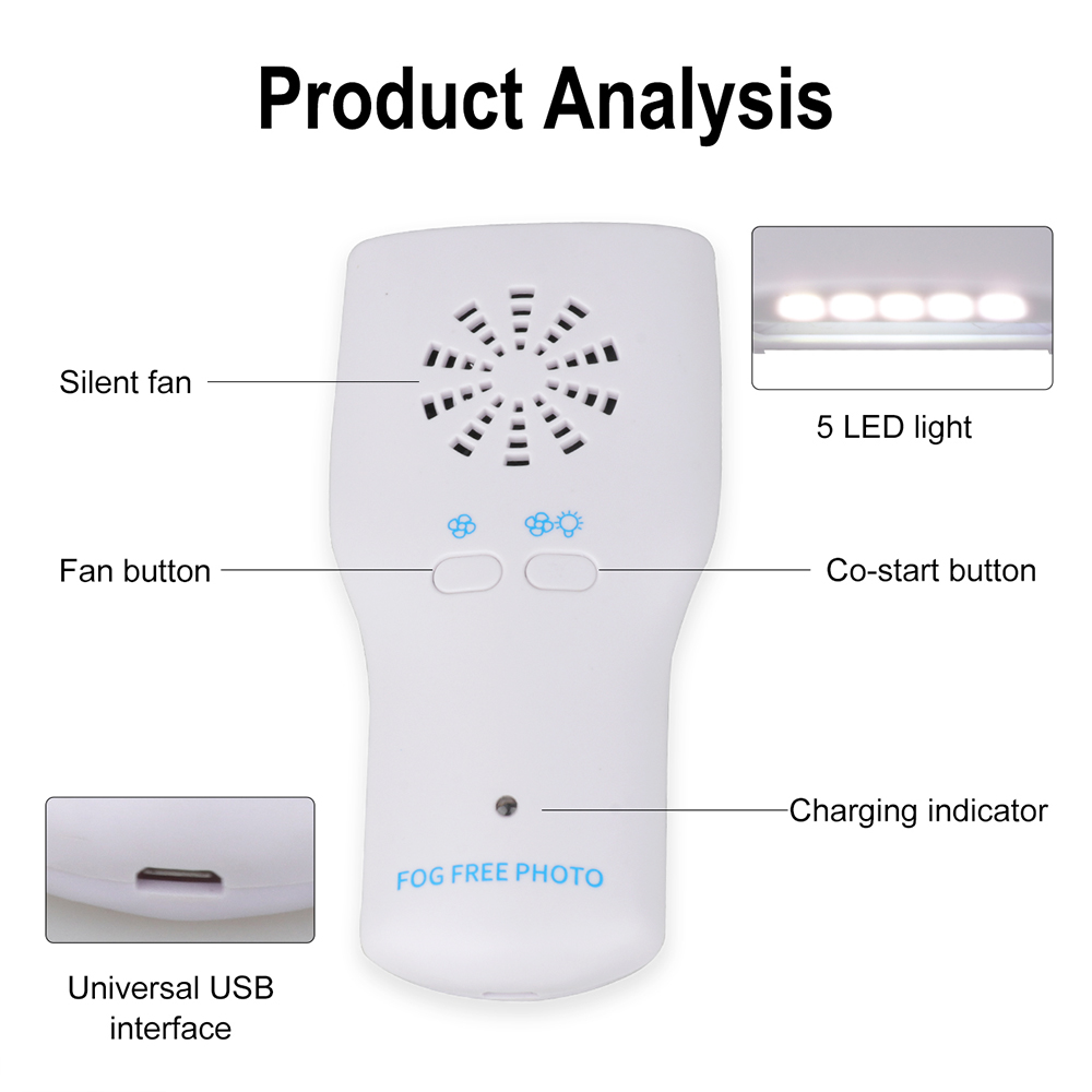 치과 안개 방지 거울 안개 무료 구강 사진 LED 조명 - Photography Lighting Reflector 리뷰 및 가격