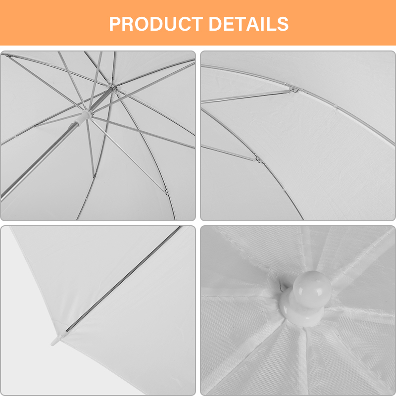 76 * 80cm X4 투명 화이트 라이트 디퓨저 우산 - Photography Lighting With Umbrella 리뷰 및 가격