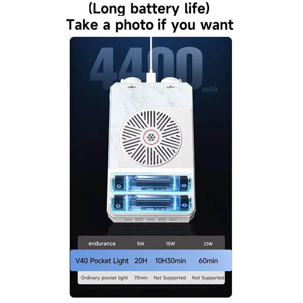 맞춤형 40W LED 카메라 조명 2500K-9000K - Photography Lighting Video 리뷰 및 가격