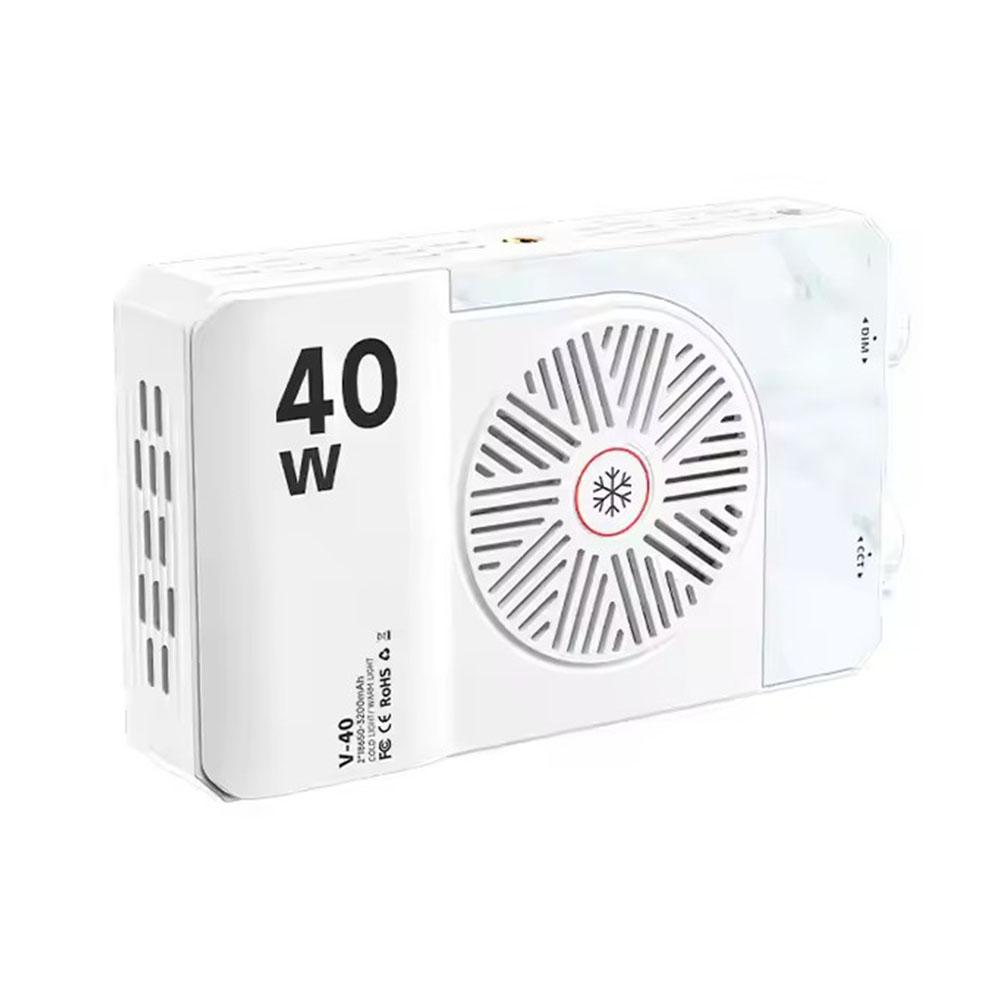 맞춤형 40W LED 카메라 조명 2500K-9000K - Photography Lighting Video 리뷰 및 가격