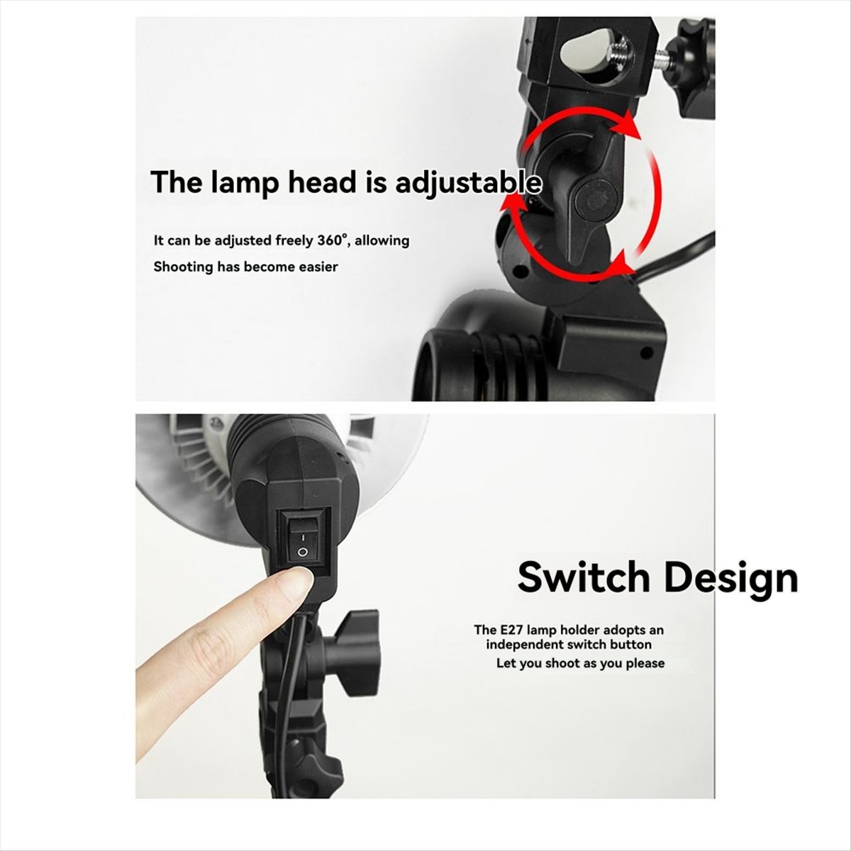 A40I 1.8m E27 사진 조명 램프 홀더(AC 소 - Photography Lighting With Umbrella 리뷰 및 가격