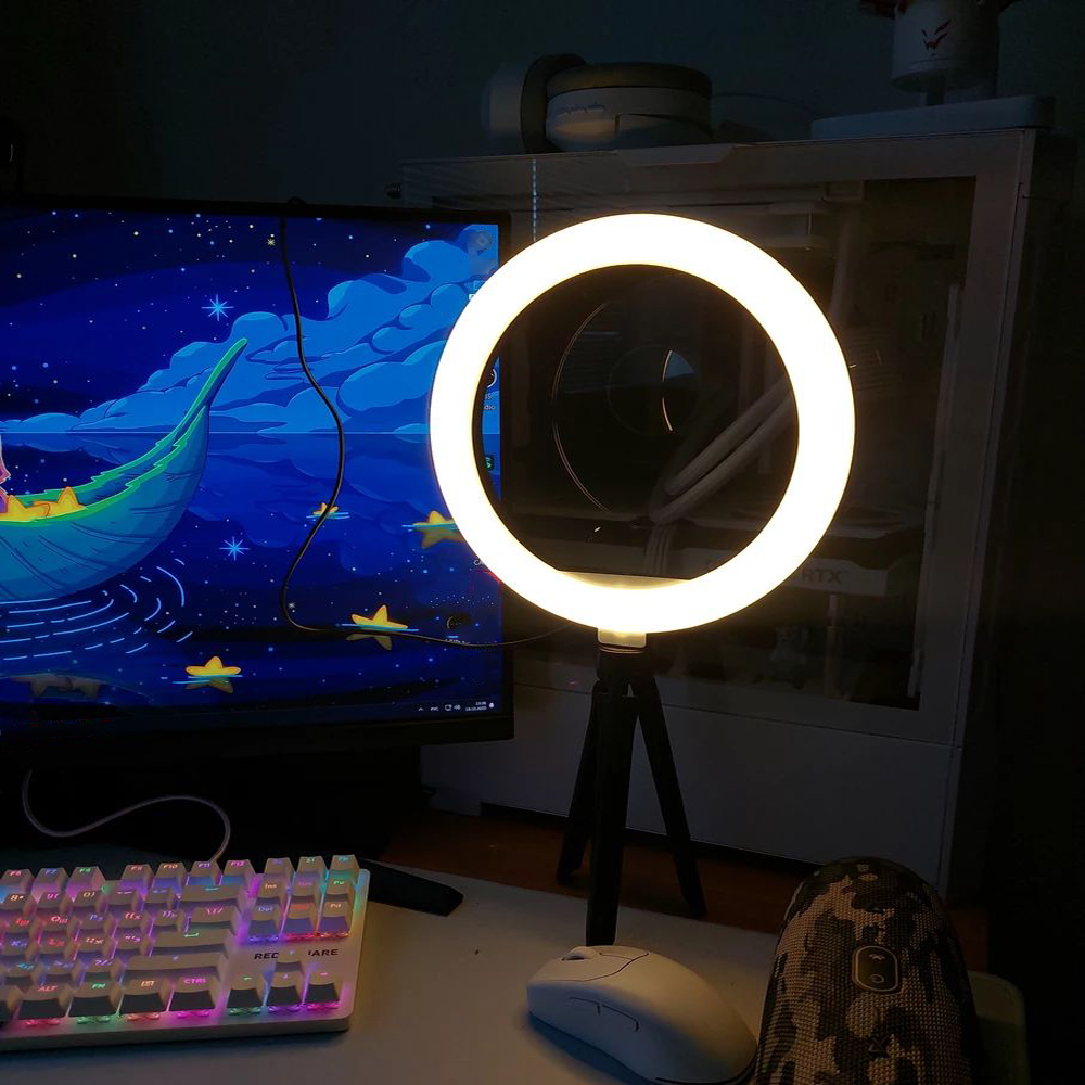 26cm 슈팅라이트 26cm 라이트링 + 삼각대 스탠드 - Photography Lighting Ring 리뷰 및 가격