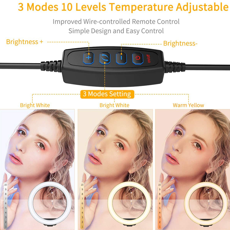 10인치 셀카 링 라이트 사진 촬영 조명 LED 링 램 - Photography Lighting Description 리뷰 및 가격