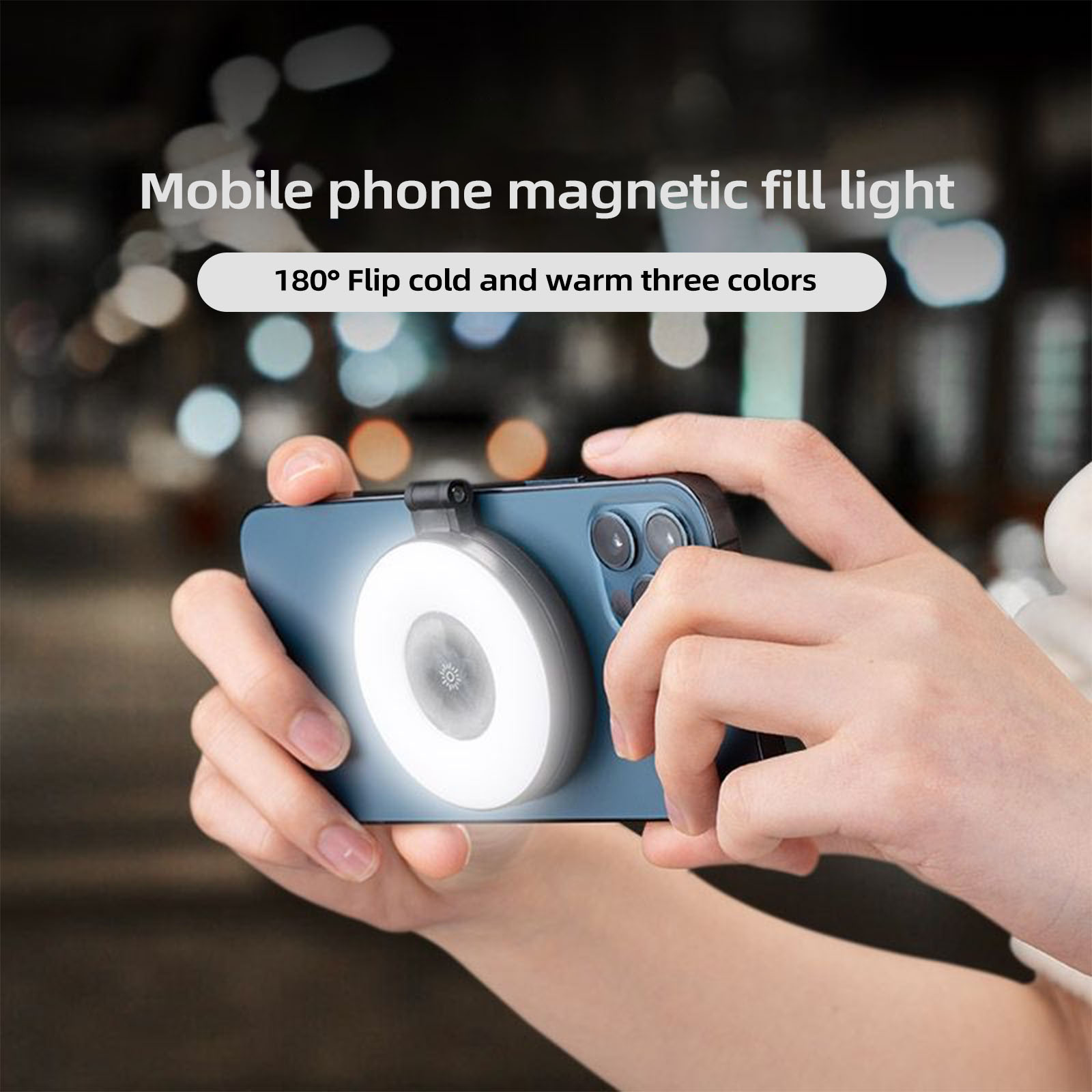 스마트폰 마그네틱 셀카 링 라이트, 아이폰 샤오미 화웨 - Photography Lighting Ring 리뷰 및 가격
