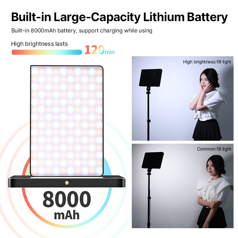 Ulanzi LT003 15W RGB 비디오 라이트 풀 - Photography Lighting With Umbrella 리뷰 및 가격
