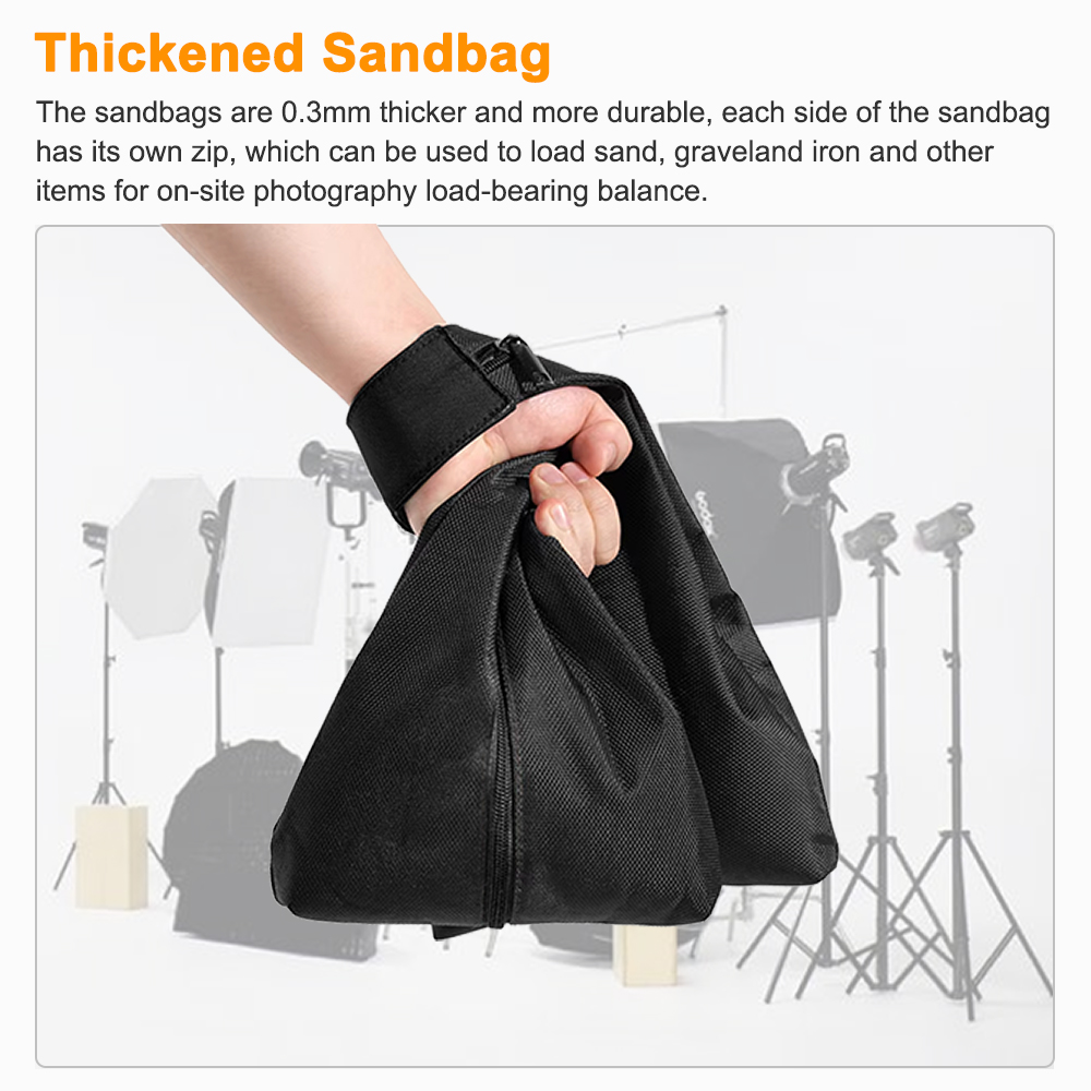 사진 스튜디오 비디오 무대용 이중 섹션 샌드백, 5KG - Light Stand Sandbag 리뷰 및 가격