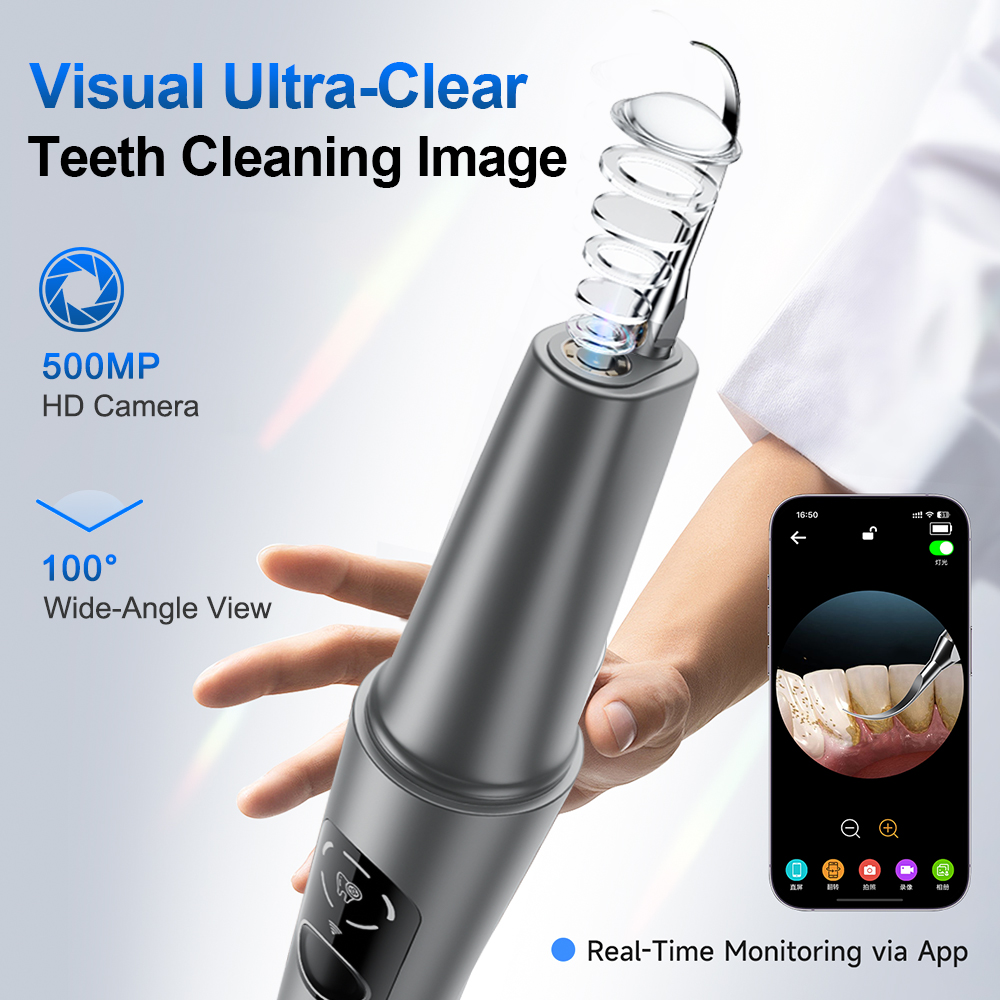 새로운 비주얼 초음파 치과 스케일러 500W 360 ° - Macro Photography Led Lighting 리뷰 및 가격