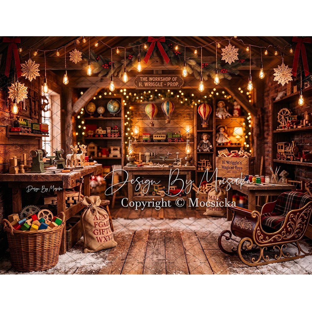 Mocsicka 산타클로스 장난감 워크샵 배경 사진 크 - Photography Lighting Workshops 리뷰 및 가격