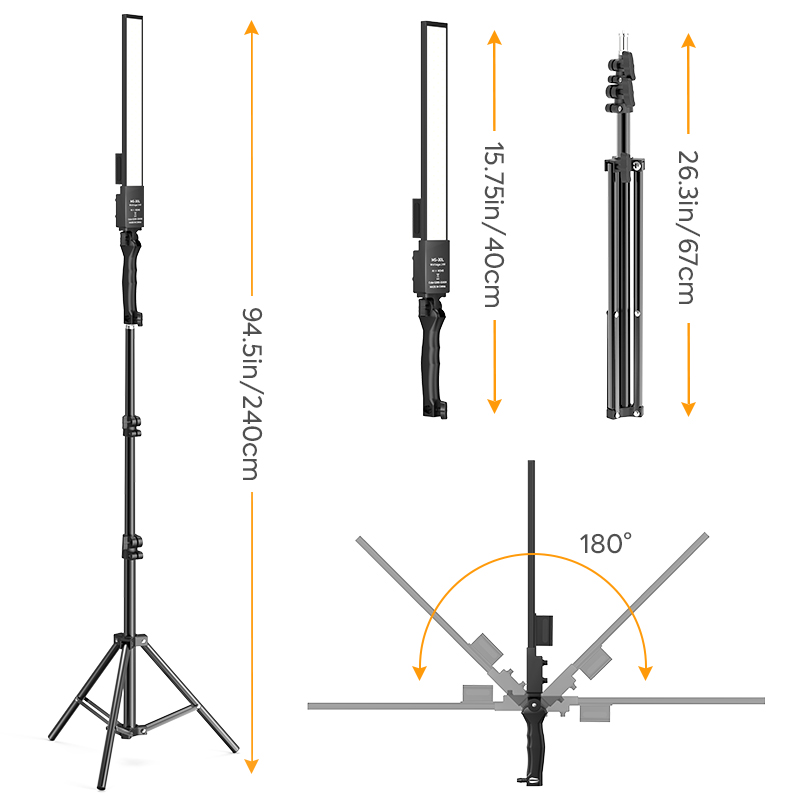 LED 사진 스튜디오 조명 핸드 스틱 키트, 비디오 라 - Photography Led Lighting Kit 리뷰 및 가격