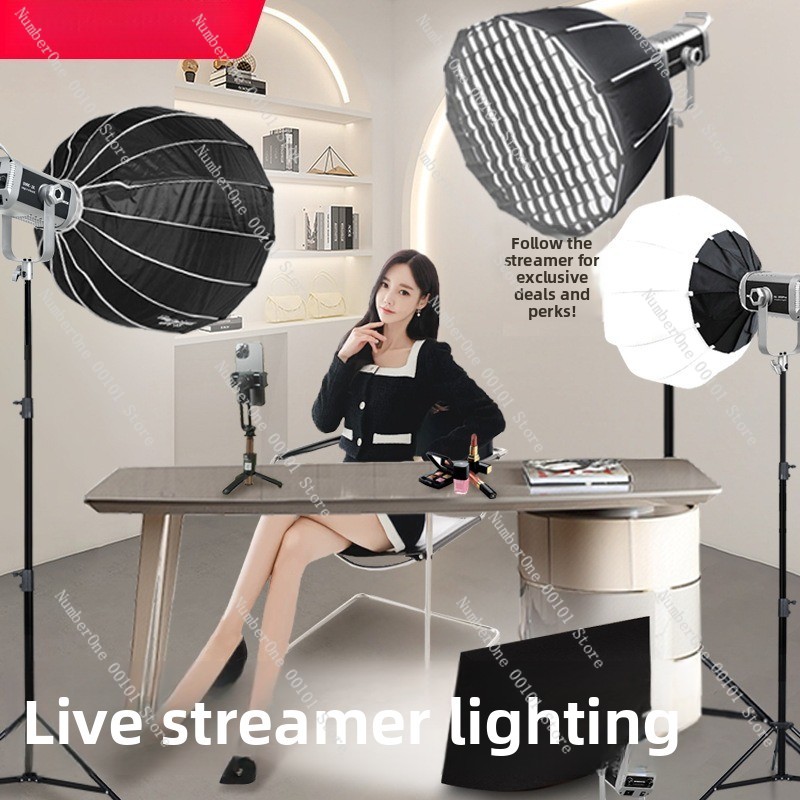 300W COB 사진 조명 듀얼 컬러 온도 라이브 스튜 - Portrait Photography With Lighting 리뷰 및 가격