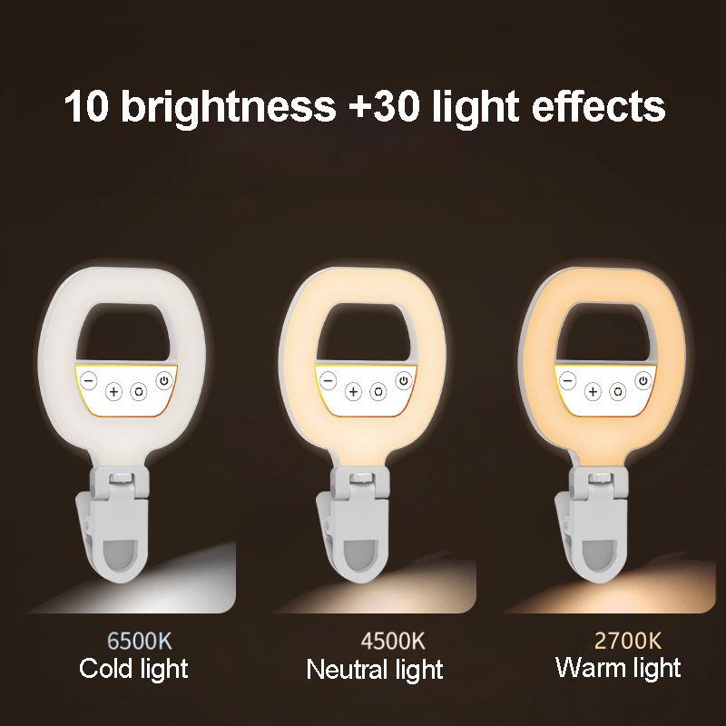 충전식 LED 라이트 모바일 셀카 링 라이트 비디오 촬 - Photography Lighting Ring 리뷰 및 가격