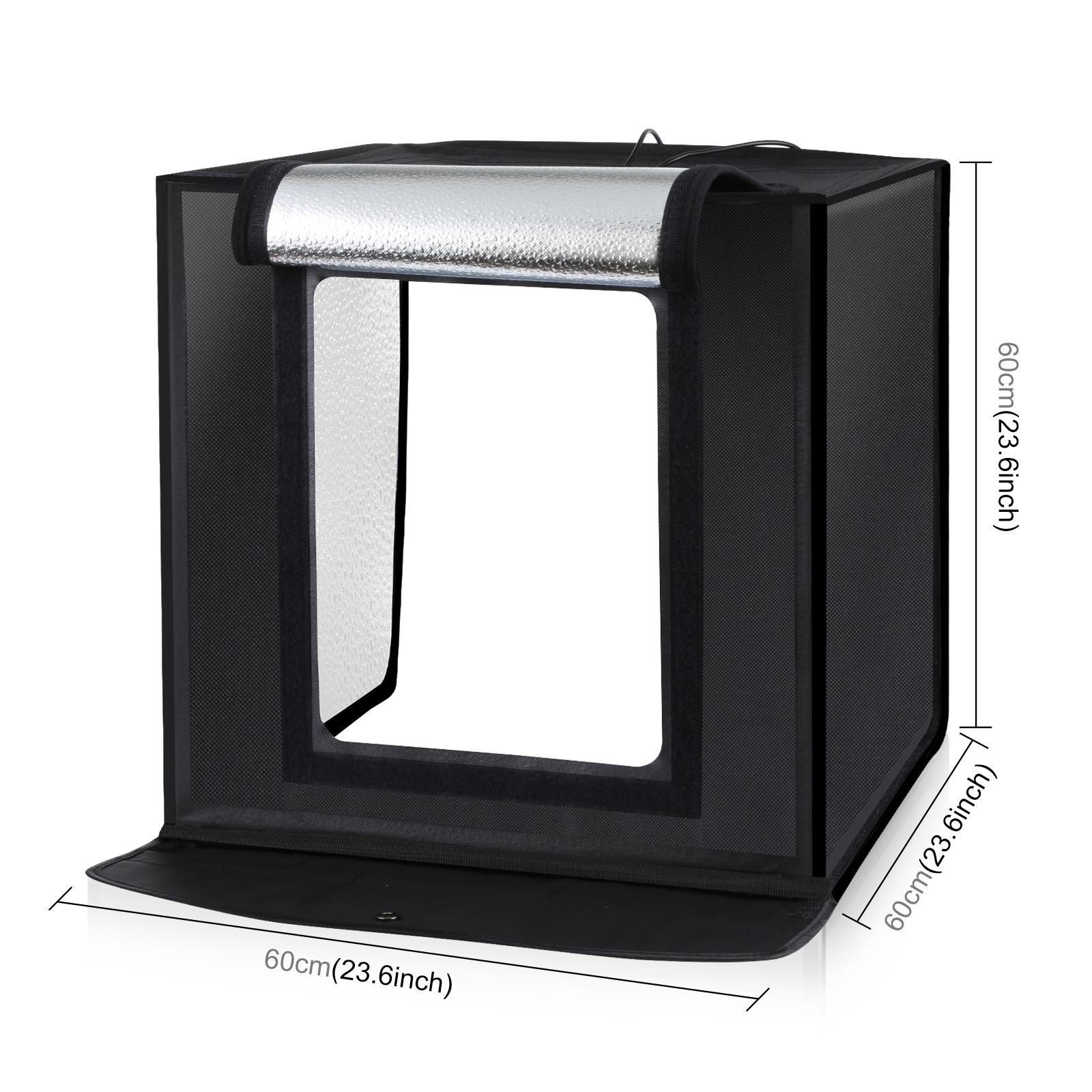 PULUZ 60cm 포토 스튜디오 라이트 박스 휴대용  - Photography Led Lighting Kit 리뷰 및 가격