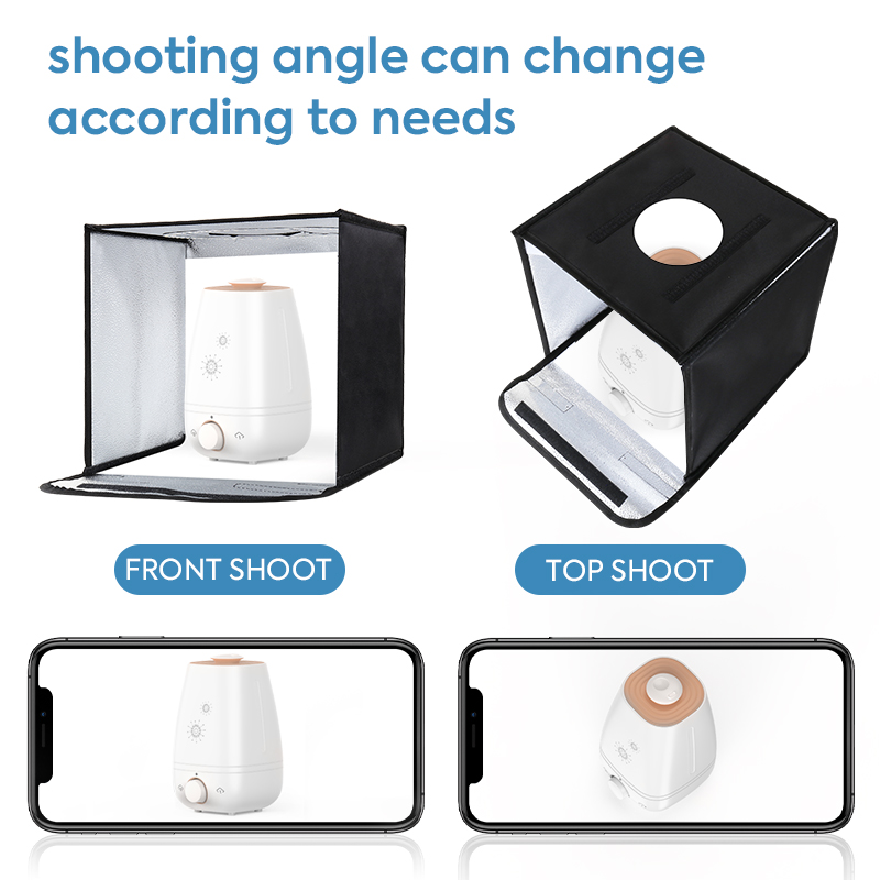 접이식 사진 스튜디오 라이트 박스, 멀티 앵글 촬영 텐 - Photography Led Lighting Kit 리뷰 및 가격