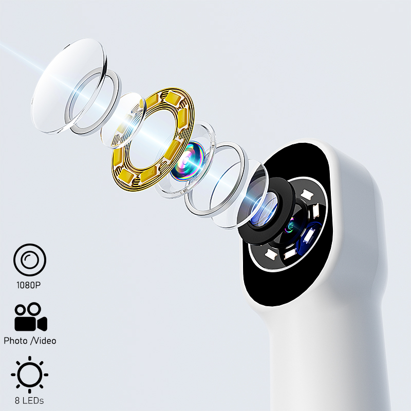 아이폰/안드로이드용 비주얼 무선 구강 카메라 1080P - Macro Photography Led Lighting 리뷰 및 가격