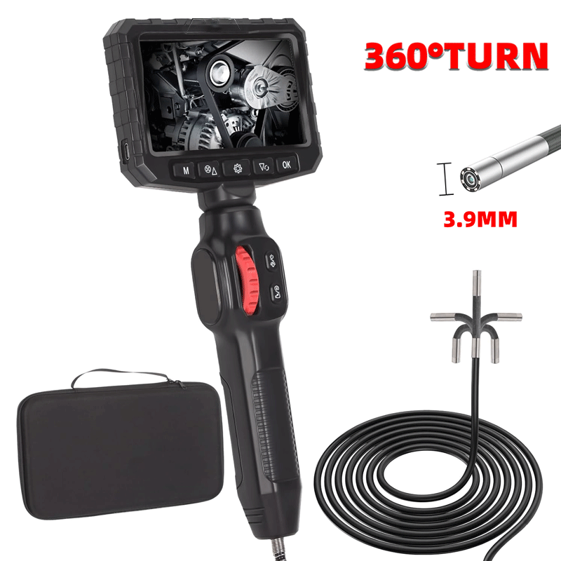 조명이 있는 내시경 카메라 3.9MM 4.3인치(6개  - Macro Photography Led Lighting 리뷰 및 가격