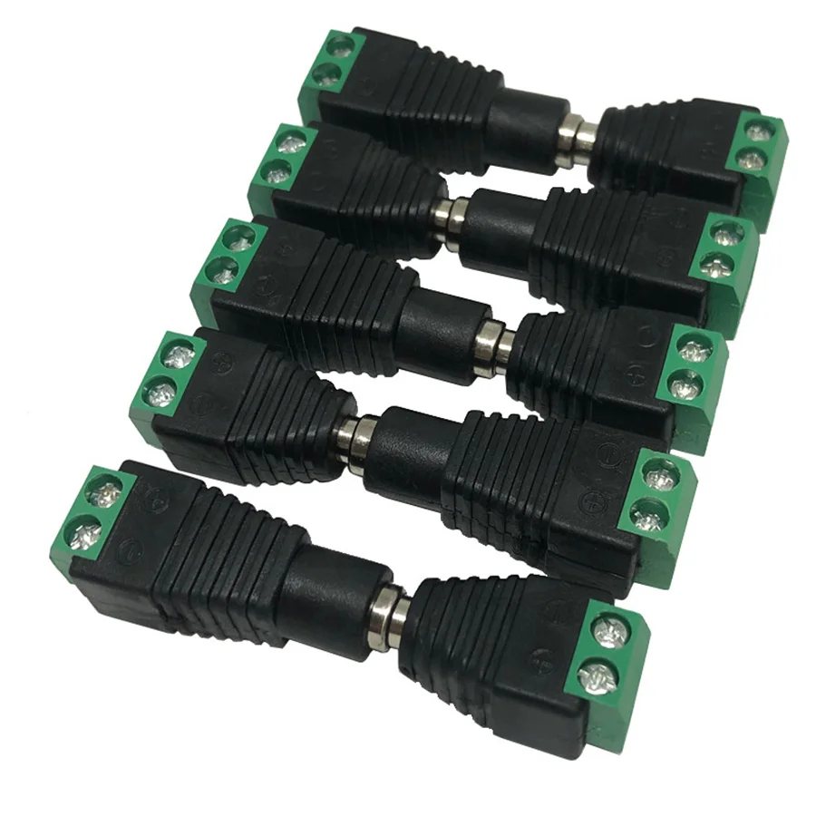 5 쌍 DC 12V 여성 및 남성 커넥터 5.5x2.1 - Photography Led Lighting Kit 리뷰 및 가격