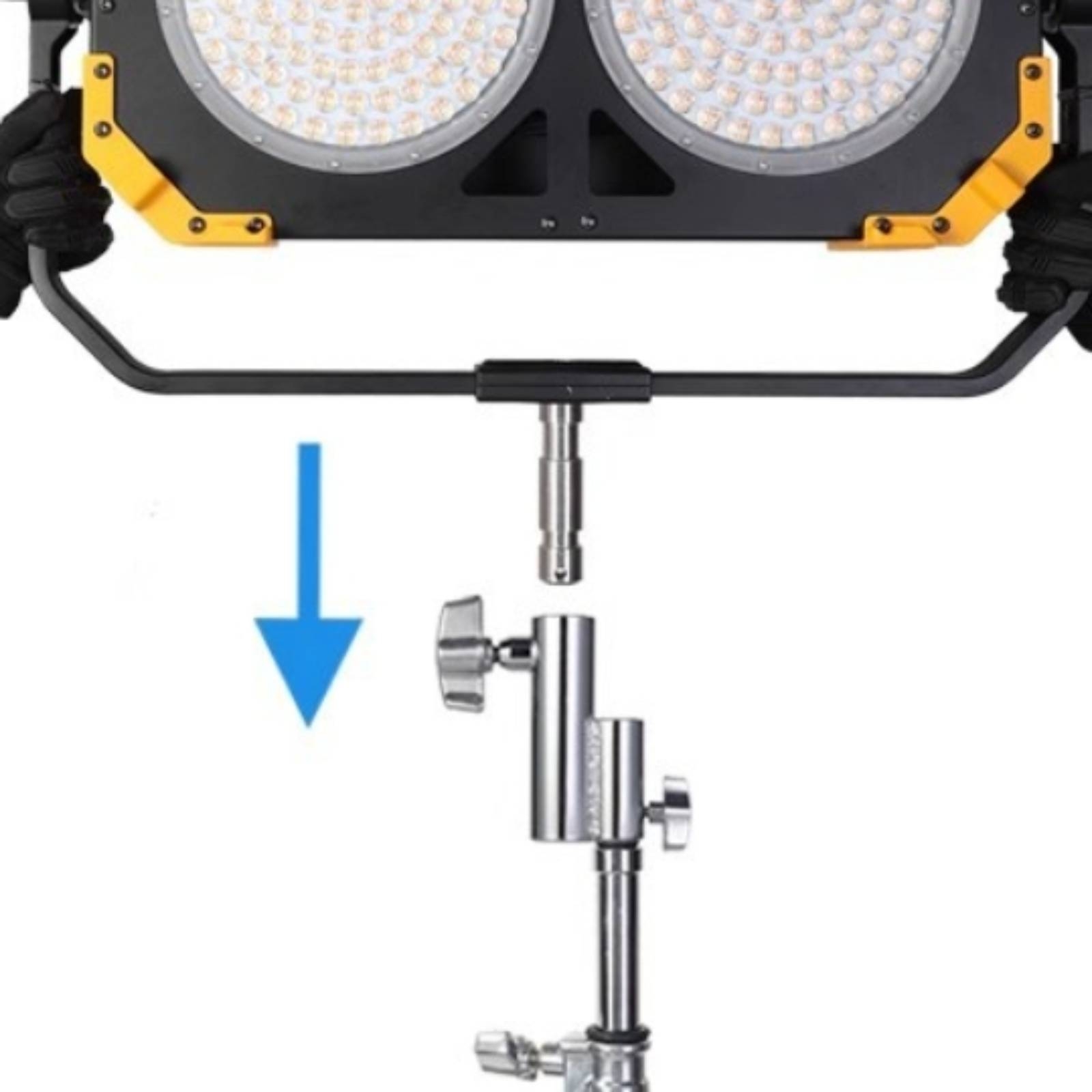 조명 어댑터 엄지나사가 있는 기계 가공 금속 어댑터 하 - Photography Lighting Studio 리뷰 및 가격