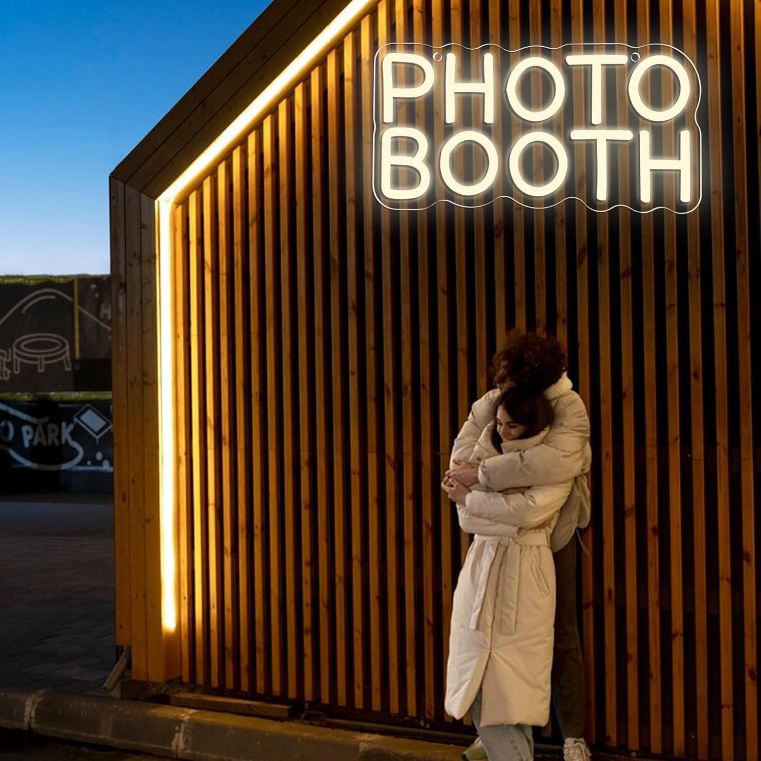 포토 부스 네온사인 디머블 사인 LED 네온 조명, 사 - Photography Lighting Wedding Reception 리뷰 및 가격